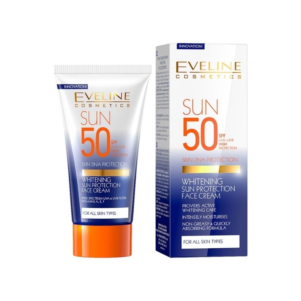 Eveline Sun Care Whitening Face Cream SPF50+ 